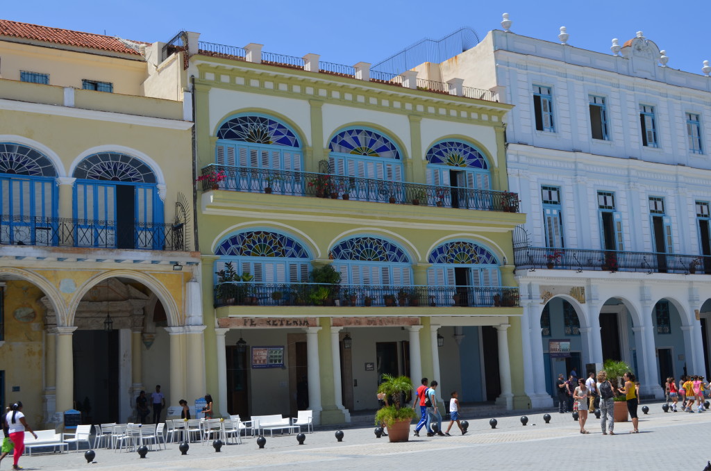 Colonial Mansion- Plaza Vieja www.afriendafar.com #havana #cuba #habana