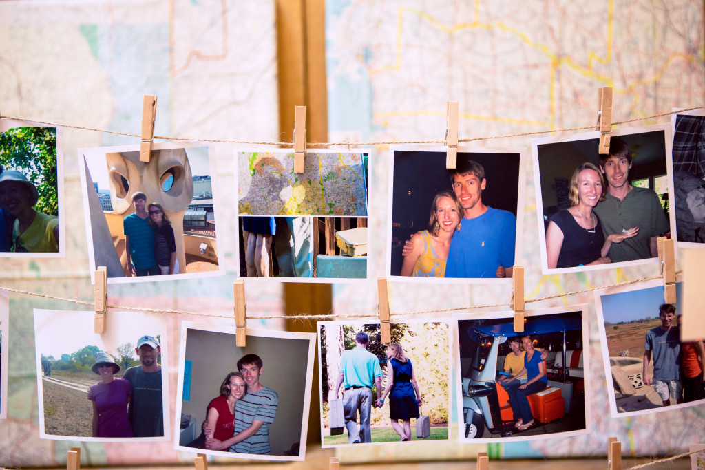 Map Backdrops- Travel Themed Wedding- www.afriendafar.com #afriendafar #travel #wedding