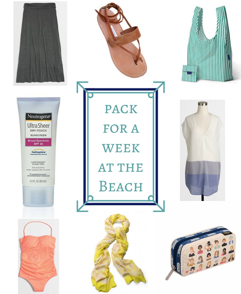 Beach Packing List - www.AFriendAfar.com