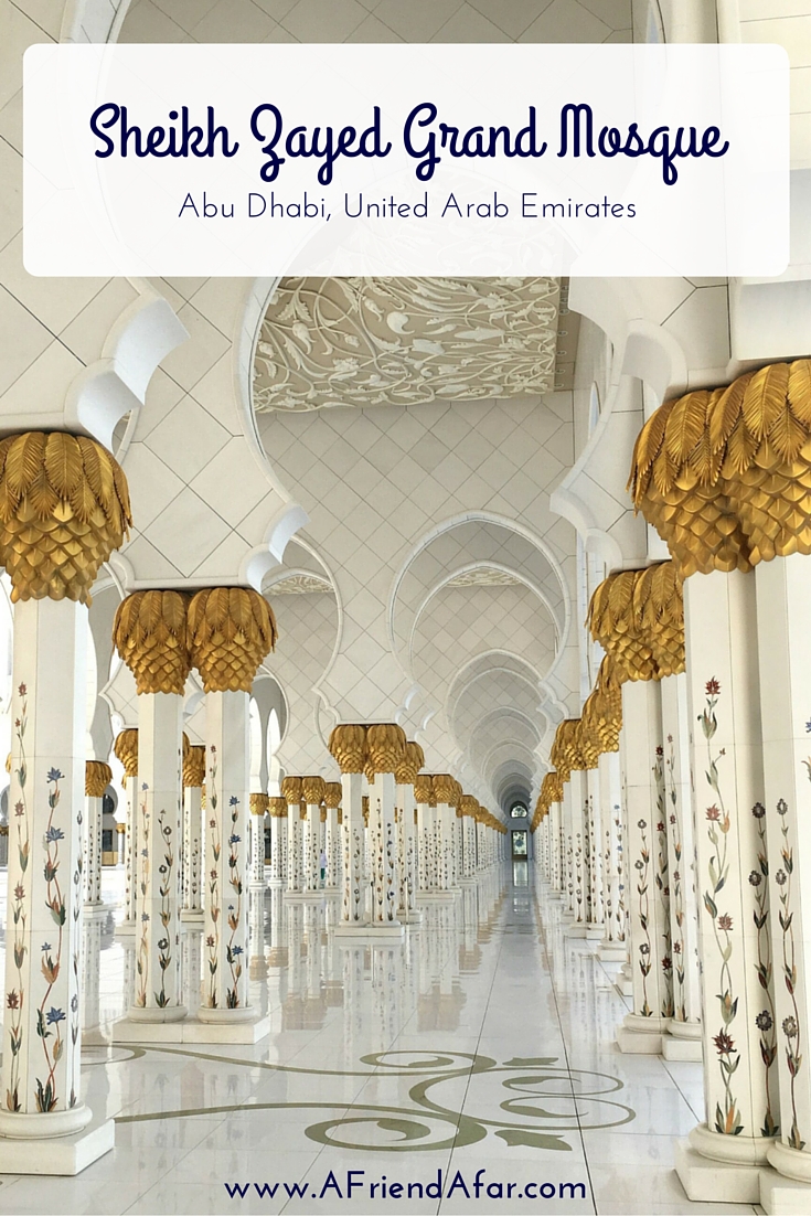 Sheikh Zayed Grand Mosque - Abu Dhabi, United Arab Emirates