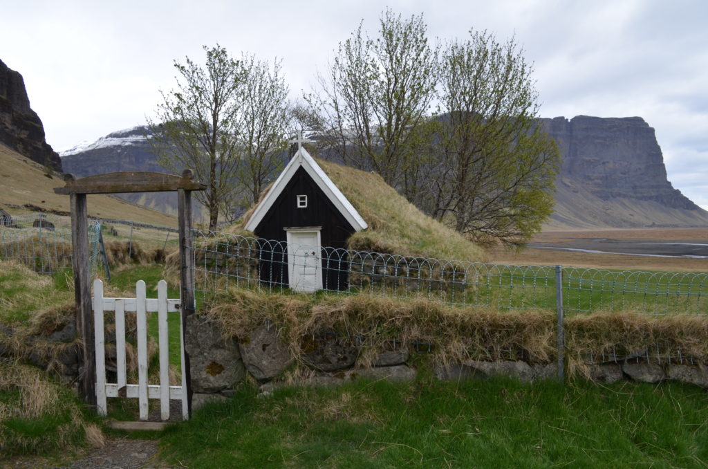 Turf-Roofed Church in Iceland- www.afriendafar.com #iceland #ringroad