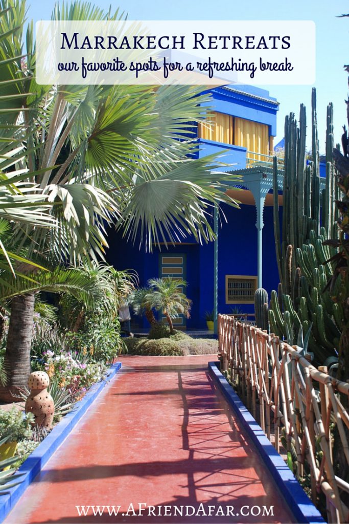 The Jardin Majorelle of Yves Saint Laurent - Marrakech Retreats - www.AFriendAfar.com