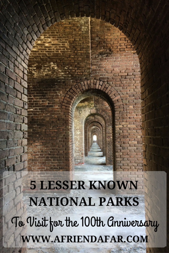 5 Lesser Known National Parks- www.afriendafar.com #nationalparks #us