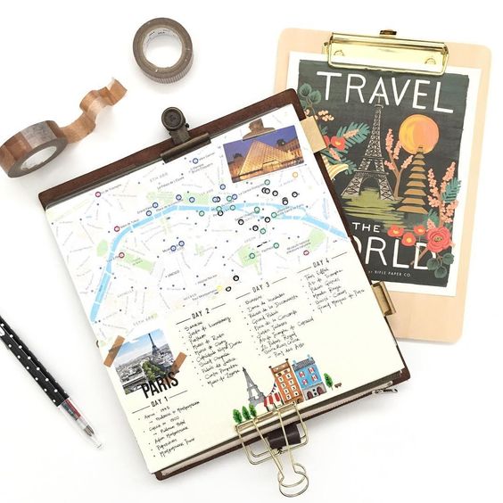 Tips for keeping a travel journal