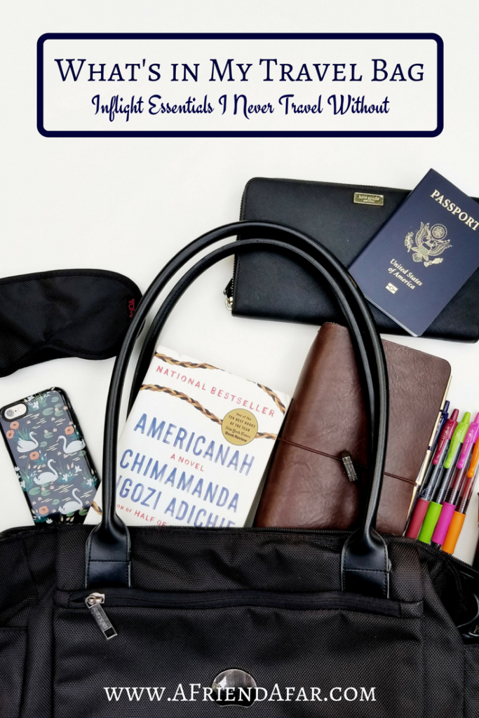 What's In My Travel Bag - Inflight Essentials