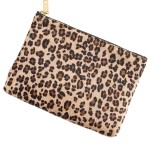 J.Crew Calf Hair Zip Pouch