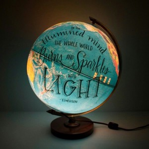 A Globe Lamp!