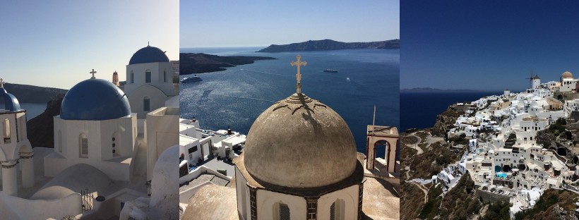 Santorini Collage