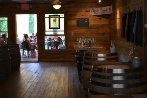 Five Wineries to Visit in North Georgia- Cavender Creek Tasting Room- www.afriendafar.com- #cavendercreek #northgeorgiawineries