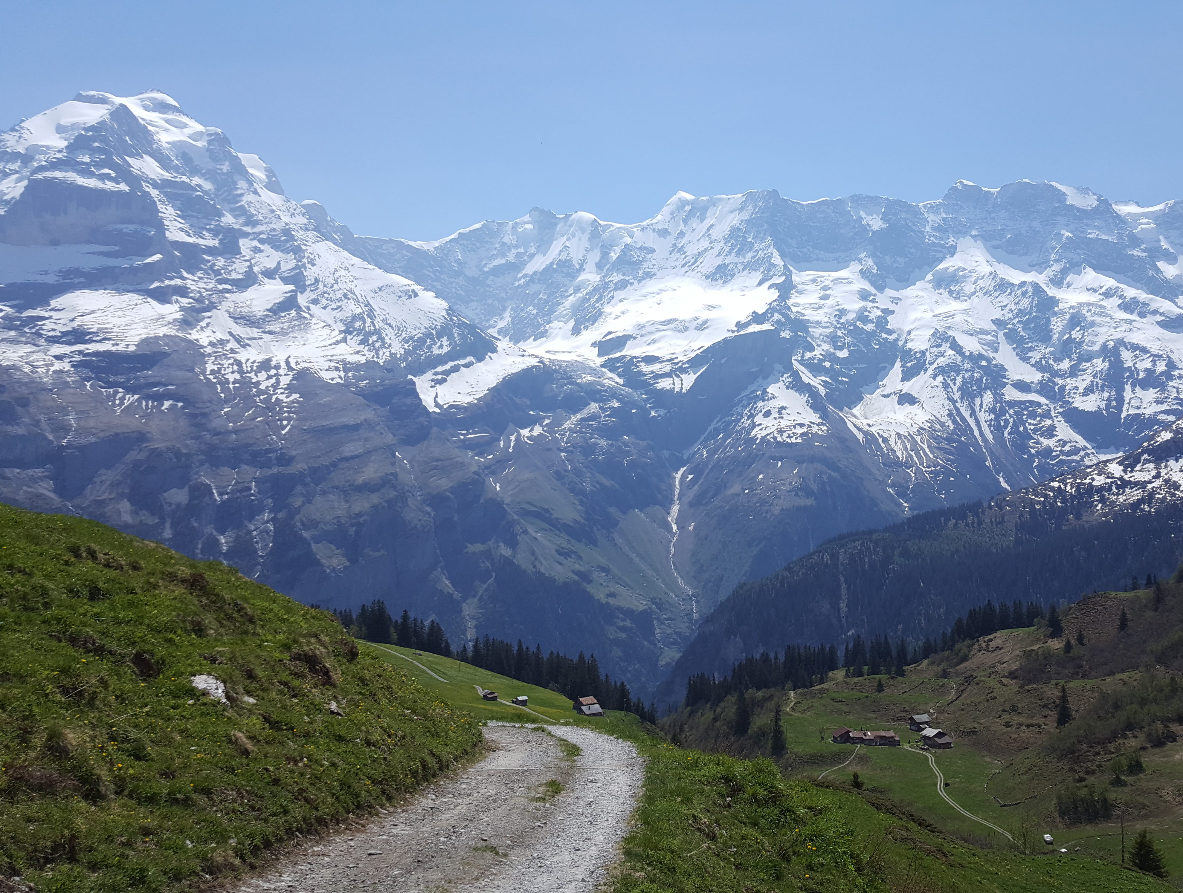 A hike along the North Face Trail in Murren, Switzerland took Meagan's breath away. 